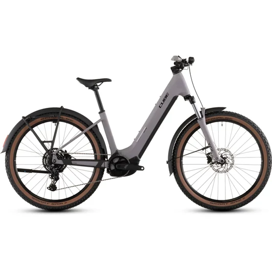 Cube Reaction Hybrid Performance 600 FE - Elektromos MTB kerékpár - plumgrey´n´black színben - Easy Entry S - 2026