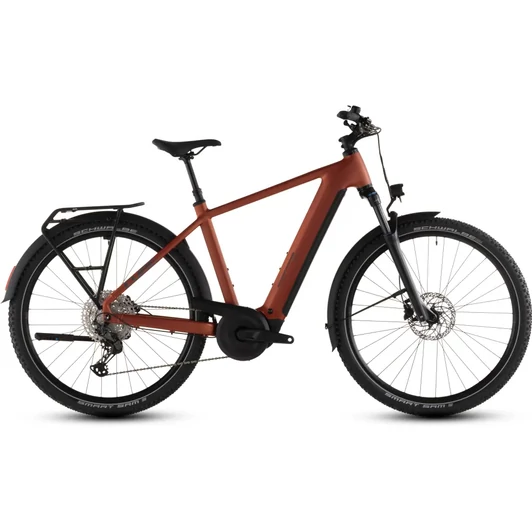 Cube Nuride Hybrid Pro 600 - Elektromos cross trekking kerékpár - chilli´n´black színben - 50 cm - 2026