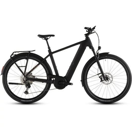 Cube Nuride Hybrid SLX 800 - Elektromos cross trekking kerékpár - black´n´gold színben - 50 cm - 2026