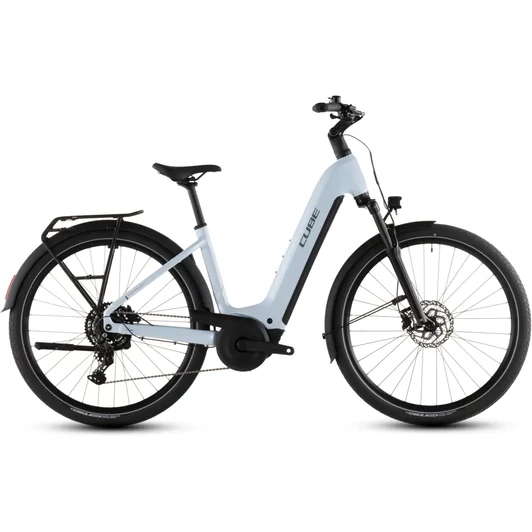 Cube Touring Hybrid ONE 600 - Elektromos trekking kerékpár - glacier´n´reflex színben - Easy Entry 54 cm - 2026