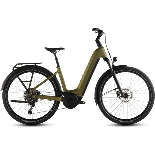 Cube Touring Hybrid Pro 800 - Elektromos trekking kerékpár - goldenlime´n´black színben - Easy Entry 62 cm - 2026