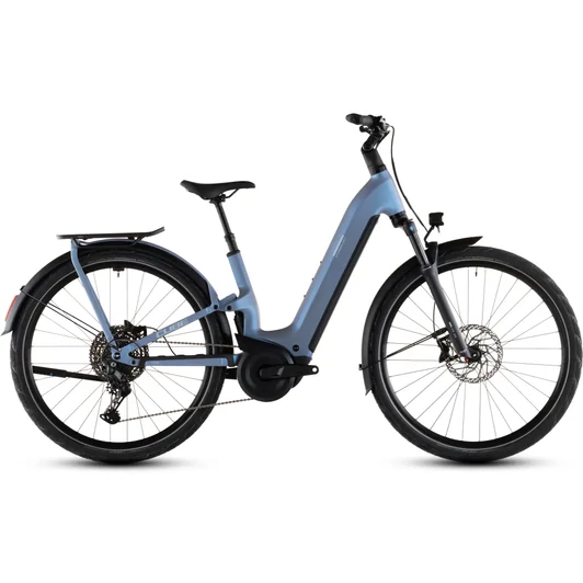 Cube Kathmandu Hybrid ONE11 HPC Pro 800 - Elektromos cross trekking kerékpár - hazeblue´n´blue színben - Easy Entry 50 cm - 2026