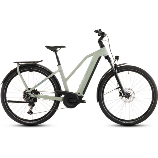 Cube Kathmandu Hybrid ONE 800 - Elektromos trekking kerékpár - pea´n´green színben - Trapeze 46 cm - 2026