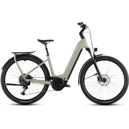 Cube Kathmandu Hybrid ONE 800 - Elektromos trekking kerékpár - pea´n´green színben - Easy Entry 62 cm - 2026