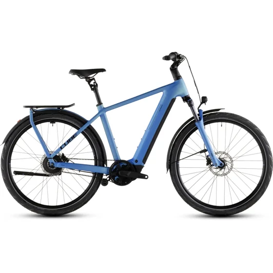 Cube Kathmandu Hybrid Comfort Pro 800 - Elektromos trekking kerékpár - azure´n´black színben - 58 cm - 2026