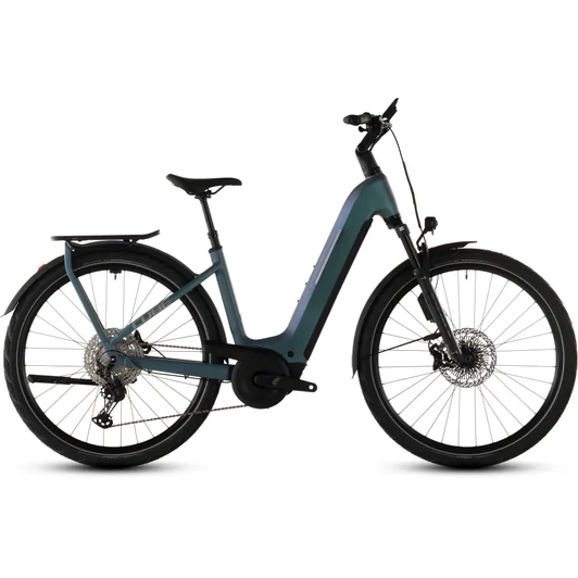 Cube Kathmandu Hybrid EXC 800 - Elektromos trekking kerékpár - smaragdgrey´n´prism színben - Easy Entry 58 cm - 2026
