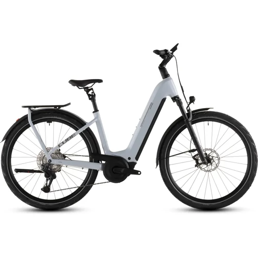 Cube Kathmandu Hybrid SLX 800 - Elektromos trekking kerékpár - foggrey´n´grey színben - Easy Entry 58 cm - 2026