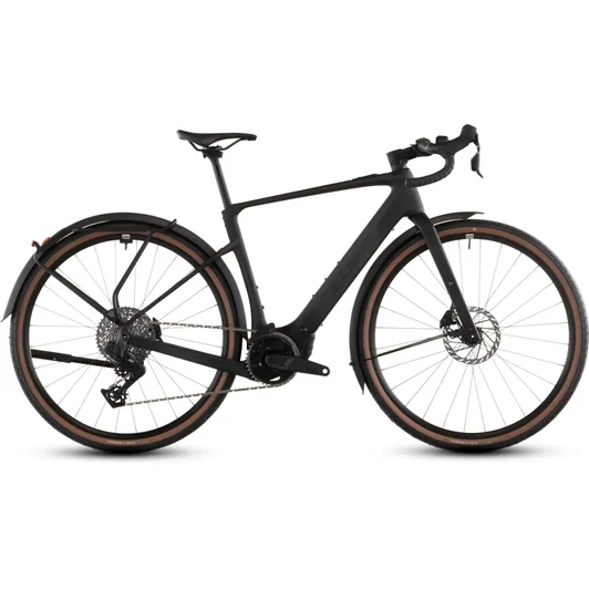 Cube Nuroad Hybrid C:62 EXC 400X FE - Elektromos gravel kerékpár - blackline színben - L - 2026 ( TESZT )
