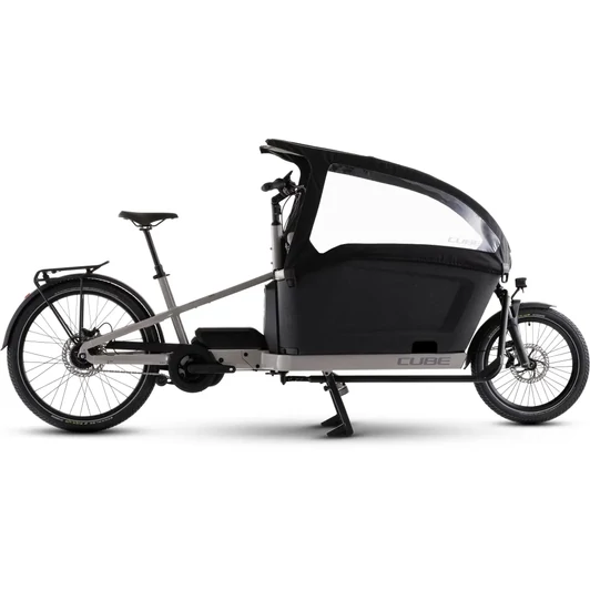 Cube Cargo Hybrid Comfort Pro Family 800 - Elektromos cargo kerékpár - oatgrey´n´reflex színben - 26"/20" - 2026