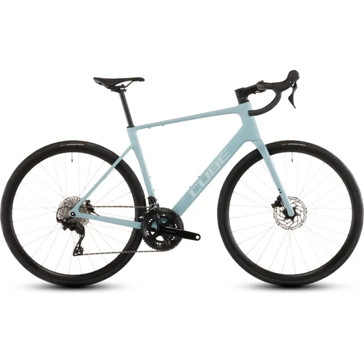 Cube Attain C:62 Race - országúti kerékpár - skylightblue´n´cyan színben - 62 cm - 2026