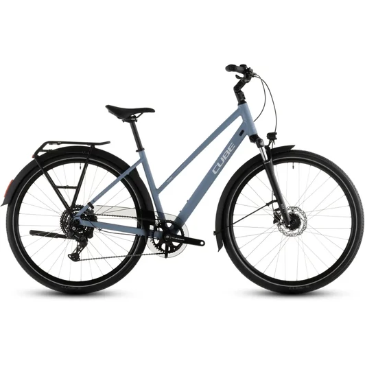 Cube Touring ONE - trekking kerékpár - bluebird´n´grey színben - Trapeze 54 cm - 2026