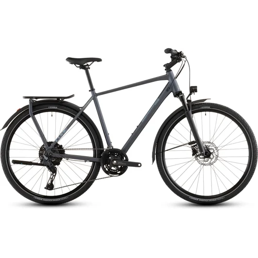 Cube Kathmandu EXC - trekking kerékpár - metallicgrey´n´chrome színben - 54 cm - 2026